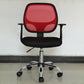 Silver Metal Modern Conference Chair in Mid-Back Mesh Conference Chair Clearhalo 'Furniture' 'furniture_office_chair' 'Office Chairs' 'Office Furniture' 'office_chair' 5010757