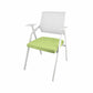 Mid Back Conference Chair with Fixed Arms Modern Office Chair with Metal Frame Fluorescent Green 1 Piece Clearhalo 'furn' 'furn_office_chair' 'Furniture' 'furniture_office_chair' 'Office Chairs' 'Office Furniture' 'office_chair' 5011036