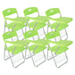 Modern Plastic and Metal Desk Chair with Low Back Home Office Chair Green 6 Piece Set Clearhalo 'furn' 'furn_office_chair' 'Furniture' 'furniture_office_chair' 'Office Chairs' 'Office Furniture' 'office_chair' 5011078