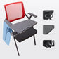 Modern Black Plastic Mesh Desk Chair with Mid Back Home Office Chair Clearhalo 'furn' 'furn_office_chair' 'Furniture' 'furniture_office_chair' 'Office Chairs' 'Office Furniture' 'office_chair' 5011113