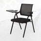 Modern Black Plastic Mesh Desk Chair with Mid Back Home Office Chair Clearhalo 'furn' 'furn_office_chair' 'Furniture' 'furniture_office_chair' 'Office Chairs' 'Office Furniture' 'office_chair' 5011114
