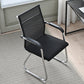 Silver Metal Mesh Modern Conference Chair Mid-Back and High Back Conference Chair Clearhalo 'furn' 'furn_office_chair' 'Furniture' 'furniture_office_chair' 'Office Chairs' 'Office Furniture' 'office_chair' 5011136