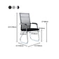 Silver Metal Mesh Modern Conference Chair Mid-Back and High Back Conference Chair Clearhalo 'furn' 'furn_office_chair' 'Furniture' 'furniture_office_chair' 'Office Chairs' 'Office Furniture' 'office_chair' 5011154