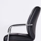 Silver Metal Modern Conference Chair High Back Leather Conference Chair Clearhalo 'furn' 'furn_office_chair' 'Furniture' 'furniture_office_chair' 'Office Chairs' 'Office Furniture' 'office_chair' 5011162