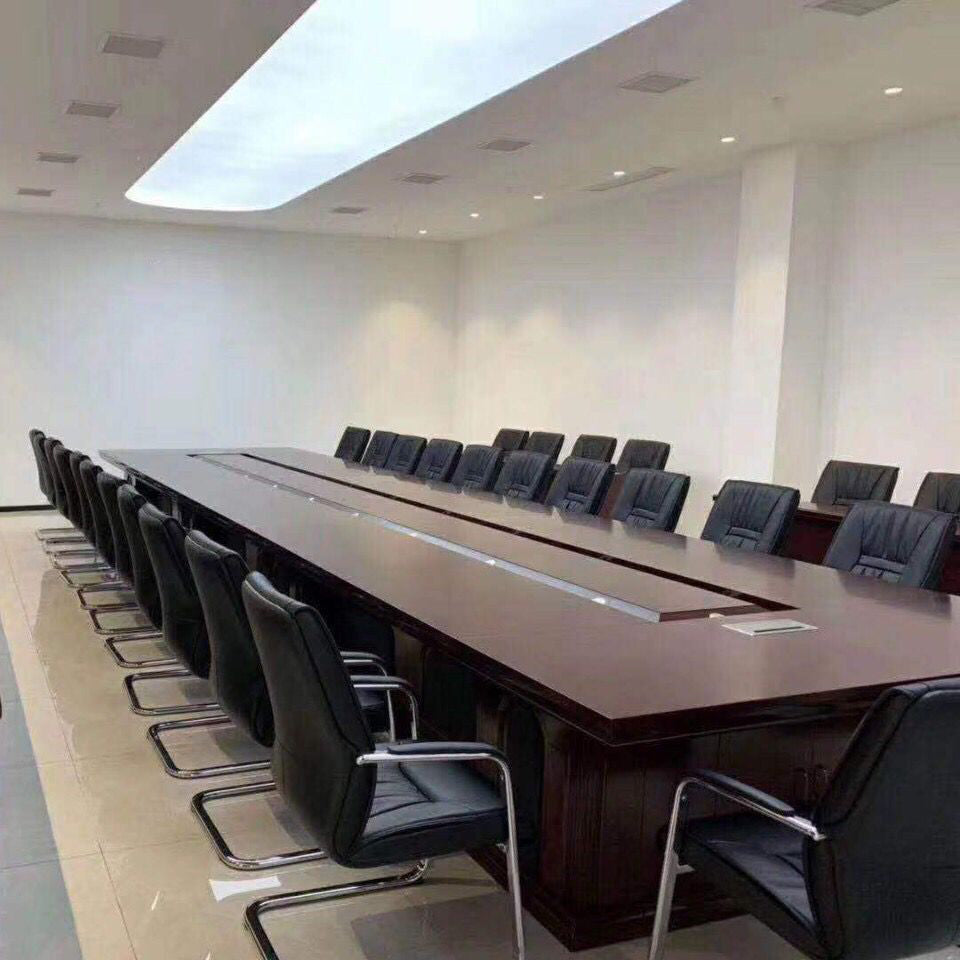 Silver Metal Modern Conference Chair High Back Leather Conference Chair Clearhalo 'furn' 'furn_office_chair' 'Furniture' 'furniture_office_chair' 'Office Chairs' 'Office Furniture' 'office_chair' 5011169