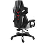 Modern Nylon Frame Gaming Chair Swivel Computer Desk Chair with Padded Arms Grey Without Footrest Clearhalo 'furn' 'furn_office_chair' 'Furniture' 'furniture_office_chair' 'Office Chairs' 'Office Furniture' 'office_chair' 5011203