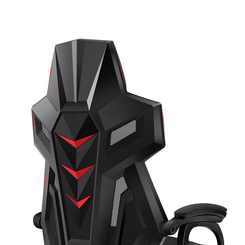 Modern Nylon Frame Gaming Chair Swivel Computer Desk Chair with Padded Arms Clearhalo 'furn' 'furn_office_chair' 'Furniture' 'furniture_office_chair' 'Office Chairs' 'Office Furniture' 'office_chair' 5011207