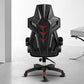 Black Nylon Frame Modern Gaming Chair Swivel Computer Desk Chair with Padded Arms Clearhalo 'furn' 'furn_office_chair' 'Furniture' 'furniture_office_chair' 'Office Chairs' 'Office Furniture' 'office_chair' 5011306