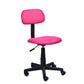 Mid-back Office Chair Sponge Cushion with/without Arm Chair for Office Pink 1 Piece Clearhalo 'furn' 'furn_office_chair' 'Furniture' 'furniture_office_chair' 'Office Chairs' 'Office Furniture' 'office_chair' 5011341