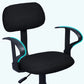 Mid-back Office Chair Sponge Cushion with/without Arm Chair for Office Clearhalo 'furn' 'furn_office_chair' 'Furniture' 'furniture_office_chair' 'Office Chairs' 'Office Furniture' 'office_chair' 5011349