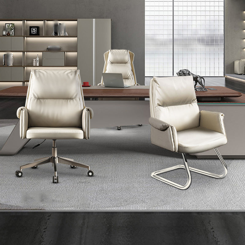 Metal Frame Contemporary Style Office Chair Ergonomic Task Chair Clearhalo 'furn' 'furn_office_chair' 'Furniture' 'furniture_office_chair' 'Office Chairs' 'Office Furniture' 'office_chair' 5011368