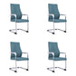 Modern Style Task Chair Mesh Office Chair with Fixed Arms for Home Office Green 4 Piece Set Clearhalo 'furn' 'furn_office_chair' 'Furniture' 'furniture_office_chair' 'Office Chairs' 'Office Furniture' 'office_chair' 5011432