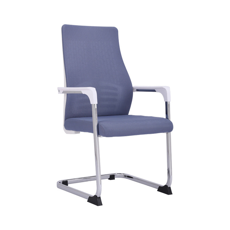 Modern Style Task Chair Mesh Office Chair with Fixed Arms for Home Office Clearhalo 'furn' 'furn_office_chair' 'Furniture' 'furniture_office_chair' 'Office Chairs' 'Office Furniture' 'office_chair' 5011435