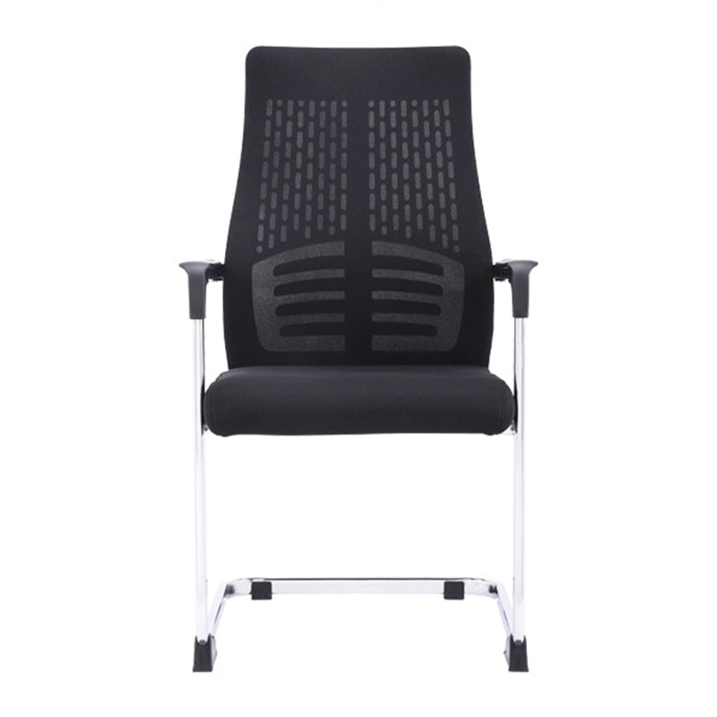 Modern Style Task Chair Mesh Office Chair with Fixed Arms for Home Office Clearhalo 'furn' 'furn_office_chair' 'Furniture' 'furniture_office_chair' 'Office Chairs' 'Office Furniture' 'office_chair' 5011437