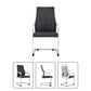 Modern Style Task Chair Mesh Office Chair with Fixed Arms for Home Office Clearhalo 'furn' 'furn_office_chair' 'Furniture' 'furniture_office_chair' 'Office Chairs' 'Office Furniture' 'office_chair' 5011444