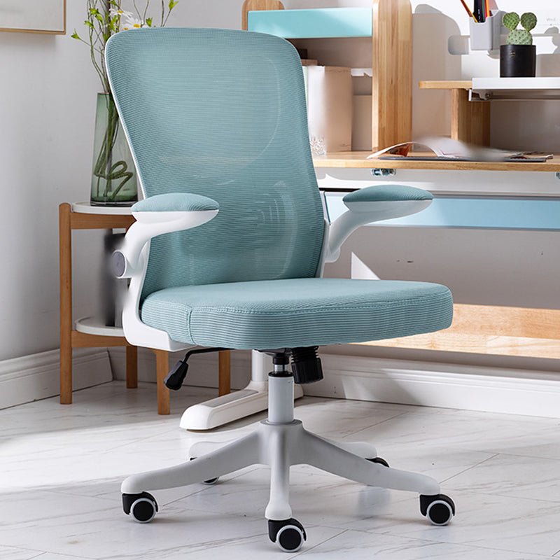 High Back Office Chair with Sponge Cushion Adjustable Arm Office Chair for Office Clearhalo 'furn' 'furn_office_chair' 'Furniture' 'furniture_office_chair' 'Office Chairs' 'Office Furniture' 'office_chair' 5011458