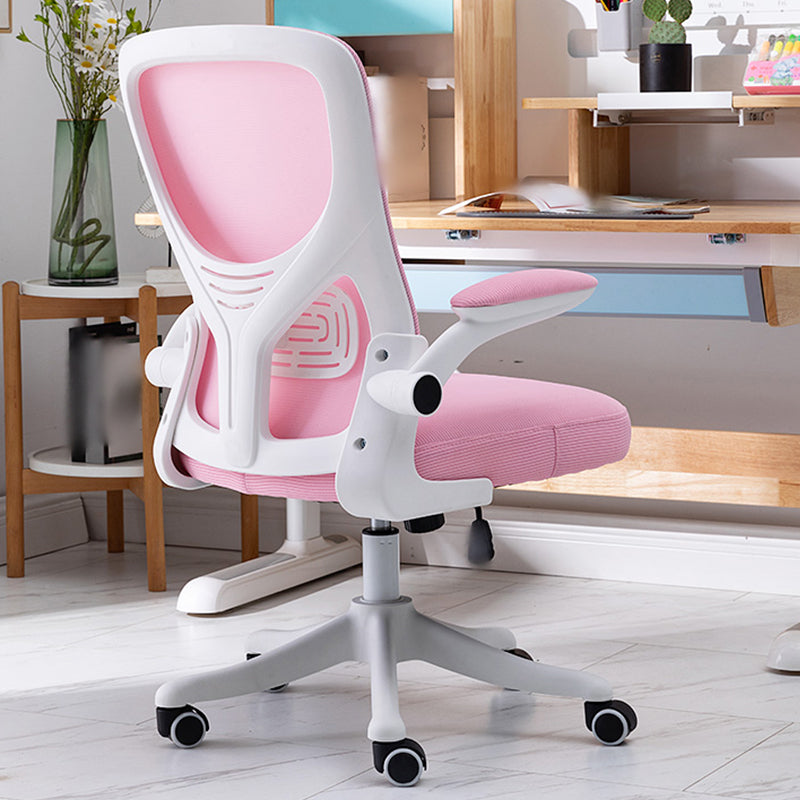 High Back Office Chair with Sponge Cushion Adjustable Arm Office Chair for Office Clearhalo 'furn' 'furn_office_chair' 'Furniture' 'furniture_office_chair' 'Office Chairs' 'Office Furniture' 'office_chair' 5011468