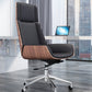 Metal Frame Modern Office Chair Executive Ergonomic Desk Chair Clearhalo 'furn' 'furn_office_chair' 'Furniture' 'furniture_office_chair' 'Office Chairs' 'Office Furniture' 'office_chair' 5011479