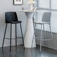 Nordic Bar-stool Plastic Counter Bar Stool with Metal Legs for Home Clearhalo 'Bar Furniture' 'Bar Stools' 'bar_stools' 'furn' 'furn_bar_stools' 'Furniture' 'furniture_bar_stools' 'Kitchen & Dining Furniture' 5011510