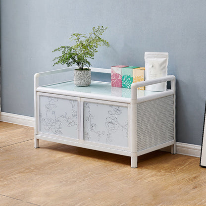 Contemporary Modern Glass Doors Sideboard Dining Room Sideboard Clearhalo 'buffet_sideboard' 'Buffets & Sideboards' 'furn' 'furn_buffet_sideboard' 'Furniture' 'furniture_buffet_sideboard' 'Kitchen & Dining Furniture' 5011873