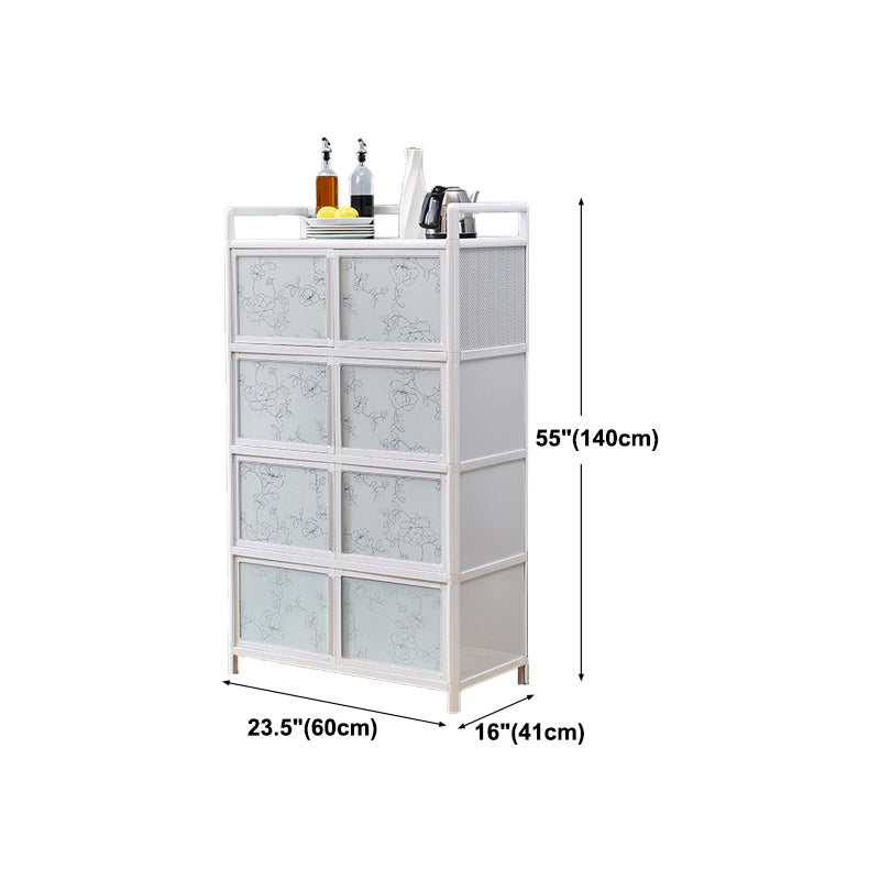 Contemporary Modern Glass Doors Sideboard Dining Room Sideboard Clearhalo 'buffet_sideboard' 'Buffets & Sideboards' 'furn' 'furn_buffet_sideboard' 'Furniture' 'furniture_buffet_sideboard' 'Kitchen & Dining Furniture' 5011890