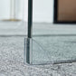 Contemporary Transparent Side Table Novelty Small Glass End Table for Home Clearhalo 'Coffee & Accent Tables' 'End & Side Tables' 'end_side_table' 'end_side_tables' 'furn' 'furn_end_side_tables' 'Furniture' 'furniture_end_side_table' 'Living Room Furniture' 5012156