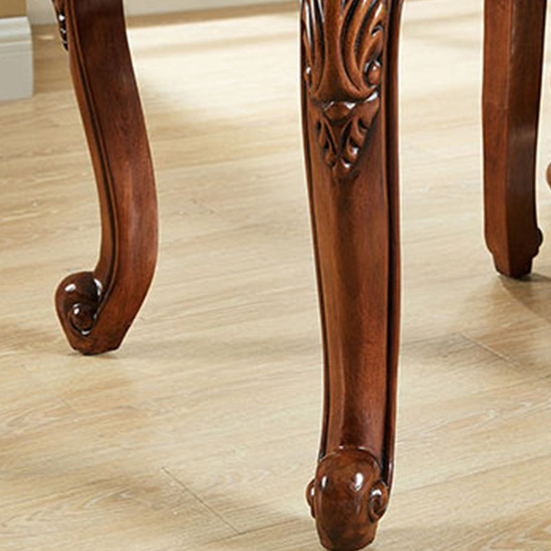 Brown Rubber Wood Side Table, Traditional Rectangular End Table Clearhalo 'Coffee & Accent Tables' 'End & Side Tables' 'end_side_table' 'end_side_tables' 'furn' 'furn_end_side_tables' 'Furniture' 'furniture_end_side_table' 'Living Room Furniture' 5012174