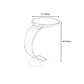 Marble Top End Table C Shape Sofa Side End Table for Living Room Clearhalo 'Coffee & Accent Tables' 'End & Side Tables' 'end_side_table' 'end_side_tables' 'furn' 'furn_end_side_tables' 'Furniture' 'furniture_end_side_table' 'Living Room Furniture' 5012314