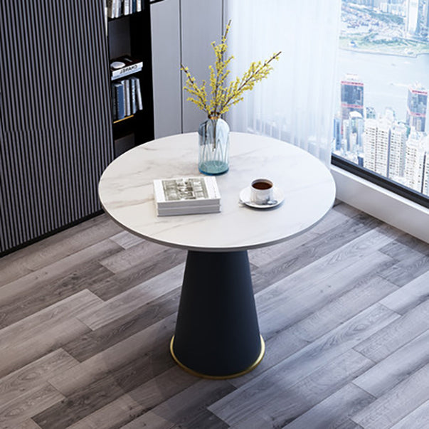 23.62"L x 23.62'W x 29.53"H Square Pedestal End Table for Living Room Clearhalo 'Coffee & Accent Tables' 'End & Side Tables' 'end_side_table' 'end_side_tables' 'furn' 'furn_end_side_tables' 'Furniture' 'furniture_end_side_table' 'Living Room Furniture' 5012504