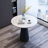 23.62"L x 23.62'W x 29.53"H Square Pedestal End Table for Living Room Clearhalo 'Coffee & Accent Tables' 'End & Side Tables' 'end_side_table' 'end_side_tables' 'furn' 'furn_end_side_tables' 'Furniture' 'furniture_end_side_table' 'Living Room Furniture' 5012504