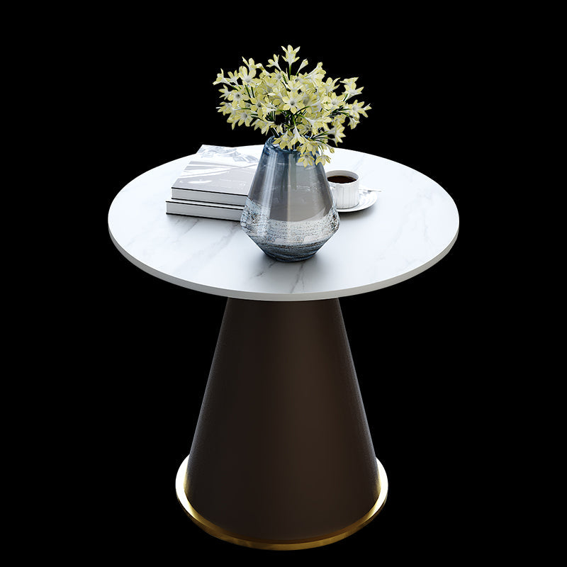 23.62"L x 23.62'W x 29.53"H Square Pedestal End Table for Living Room Clearhalo 'Coffee & Accent Tables' 'End & Side Tables' 'end_side_table' 'end_side_tables' 'furn' 'furn_end_side_tables' 'Furniture' 'furniture_end_side_table' 'Living Room Furniture' 5012511