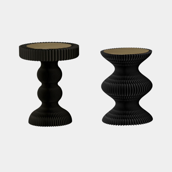 Modern Round Wood Pedestal Side Table without Drawer for Living Room Clearhalo 'Coffee & Accent Tables' 'End & Side Tables' 'end_side_table' 'end_side_tables' 'furn' 'furn_end_side_tables' 'Furniture' 'furniture_end_side_table' 'Living Room Furniture' 5012575