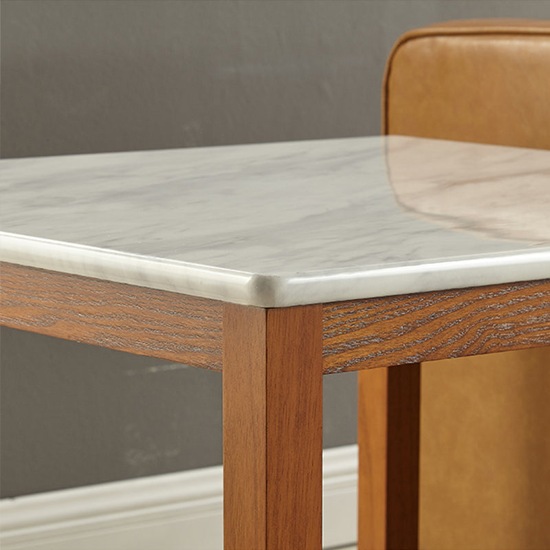 Farmhouse Living Room 4-Leg End Table One-Shelf Wooden Sofa End Table Clearhalo 'Coffee & Accent Tables' 'End & Side Tables' 'end_side_table' 'end_side_tables' 'furn' 'furn_end_side_tables' 'Furniture' 'furniture_end_side_table' 'Living Room Furniture' 5012710