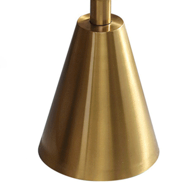 23" Tall Glam Round Marble Single Side End Table With Single Base Clearhalo 'Coffee & Accent Tables' 'End & Side Tables' 'end_side_table' 'end_side_tables' 'furn' 'furn_end_side_tables' 'Furniture' 'furniture_end_side_table' 'Living Room Furniture' 5012755