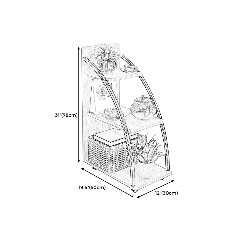 Modern Wood End Table with Storage and no drawer for Living Room Clearhalo 'Coffee & Accent Tables' 'End & Side Tables' 'end_side_table' 'end_side_tables' 'furn' 'furn_end_side_tables' 'Furniture' 'furniture_end_side_table' 'Living Room Furniture' 5012815