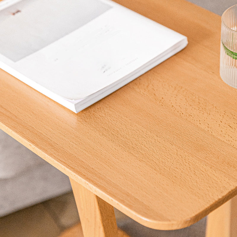 Industrial Brown 23.6" H x 15.7" W x 23.6" D Sofa Side Accent Table Clearhalo 'Coffee & Accent Tables' 'End & Side Tables' 'end_side_table' 'end_side_tables' 'furn' 'furn_end_side_tables' 'Furniture' 'furniture_end_side_table' 'Living Room Furniture' 5013174