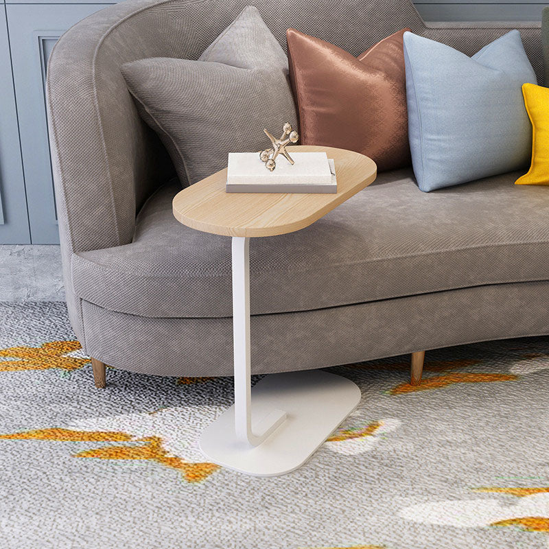 22 inch Tall Pedestal Side Table Antique Brown Solid Wood Side End Table White Natural Clearhalo 'Coffee & Accent Tables' 'End & Side Tables' 'end_side_table' 'end_side_tables' 'furn' 'furn_end_side_tables' 'Furniture' 'furniture_end_side_table' 'Living Room Furniture' 5013242