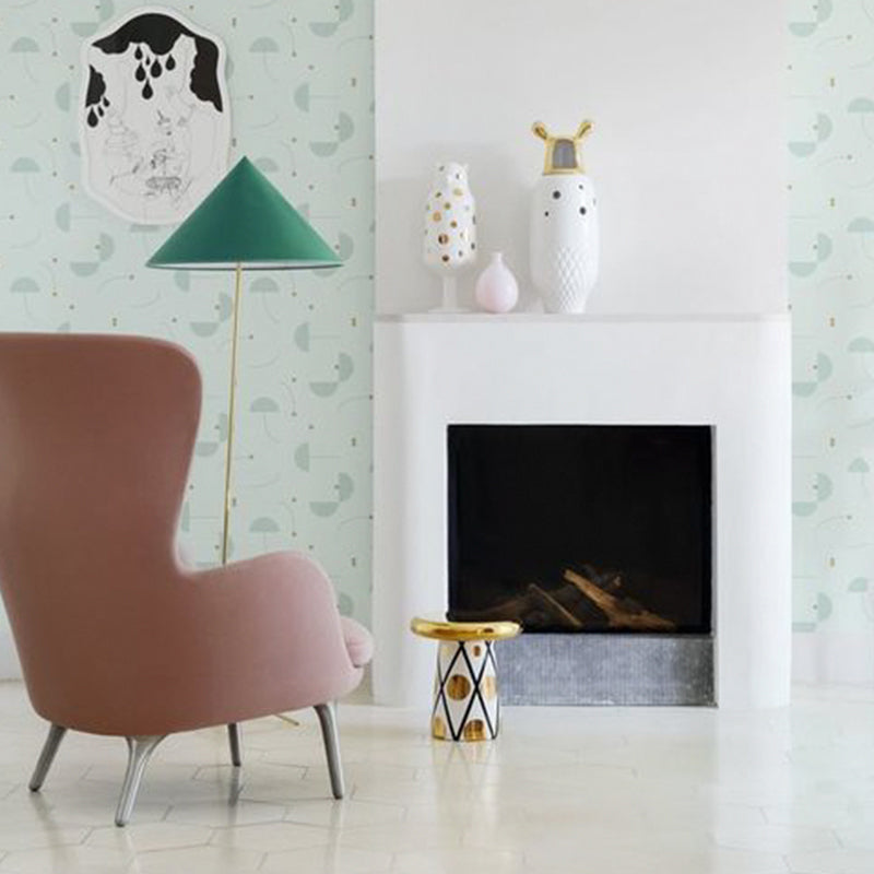 Nordic Style Drum Sofa End Table Accent Sofa End Side Table for Living Room Clearhalo 'Coffee & Accent Tables' 'End & Side Tables' 'end_side_table' 'end_side_tables' 'furn' 'furn_end_side_tables' 'Furniture' 'furniture_end_side_table' 'Living Room Furniture' 5013271