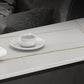 Modern Rectangle Hall/Pub Table Stone Bistro Bar Height Cocktail Table Clearhalo 'Bar Furniture' 'Bar Tables' 'bar_tables' 'furn' 'furn_bar_tables' 'Furniture' 'furniture_bar_tables' 'Kitchen & Dining Furniture' 5017765