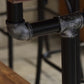 Rectangle Wood Top Bar Table 42-inch Height Industrial Style Bar Table Clearhalo 'Bar Furniture' 'Bar Tables' 'bar_tables' 'furn' 'furn_bar_tables' 'Furniture' 'furniture_bar_tables' 'Kitchen & Dining Furniture' 5017800