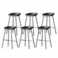 Industrial Matte Finish Leather Barstool Living Room Low Back Stool Light Gray 6 Piece Set Bar Stool(30"H) Clearhalo 'Bar Furniture' 'Bar Stools' 'bar_stools' 'furn' 'furn_bar_stools' 'Furniture' 'furniture_bar_stools' 'Kitchen & Dining Furniture' 5018068