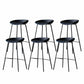 Industrial Matte Finish Leather Barstool Living Room Low Back Stool Blue 6 Piece Set Bar Stool(30"H) Clearhalo 'Bar Furniture' 'Bar Stools' 'bar_stools' 'furn' 'furn_bar_stools' 'Furniture' 'furniture_bar_stools' 'Kitchen & Dining Furniture' 5018076