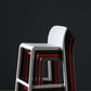 Stackable Low Back Modern Barstool Matte Finish Plastic Home Stool Clearhalo 'Bar Furniture' 'Bar Stools' 'bar_stools' 'Furniture' 'furniture_bar_stools' 'Kitchen & Dining Furniture' 5018096
