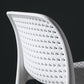 Stackable Low Back Modern Barstool Matte Finish Plastic Home Stool Clearhalo 'Bar Furniture' 'Bar Stools' 'bar_stools' 'Furniture' 'furniture_bar_stools' 'Kitchen & Dining Furniture' 5018098