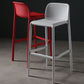 Stackable Low Back Modern Barstool Matte Finish Plastic Home Stool Clearhalo 'Bar Furniture' 'Bar Stools' 'bar_stools' 'Furniture' 'furniture_bar_stools' 'Kitchen & Dining Furniture' 5018104