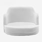Modern Reception Armed Swivel Stool Matte Finish Leather Barstool Clearhalo 'Bar Furniture' 'Bar Stools' 'bar_stools' 'furn' 'furn_bar_stools' 'Furniture' 'furniture_bar_stools' 'Kitchen & Dining Furniture' 5018501