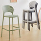 Modern Stackable Bar-stool Plastic Counter Bar Stool for Home Clearhalo 'Bar Furniture' 'Bar Stools' 'bar_stools' 'furn' 'furn_bar_stools' 'Furniture' 'furniture_bar_stools' 'Kitchen & Dining Furniture' 5018597