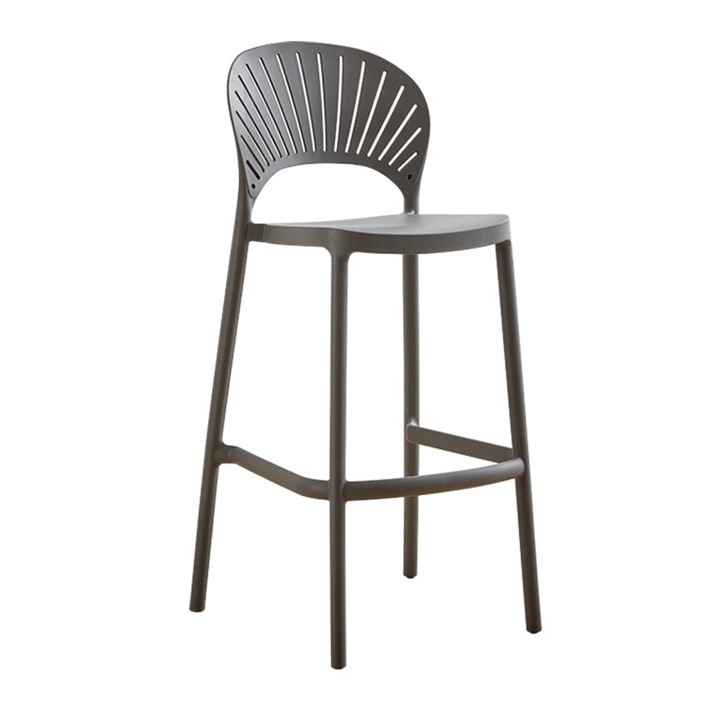 Modern Stackable Bar-stool Plastic Counter Bar Stool for Home Clearhalo 'Bar Furniture' 'Bar Stools' 'bar_stools' 'furn' 'furn_bar_stools' 'Furniture' 'furniture_bar_stools' 'Kitchen & Dining Furniture' 5018605