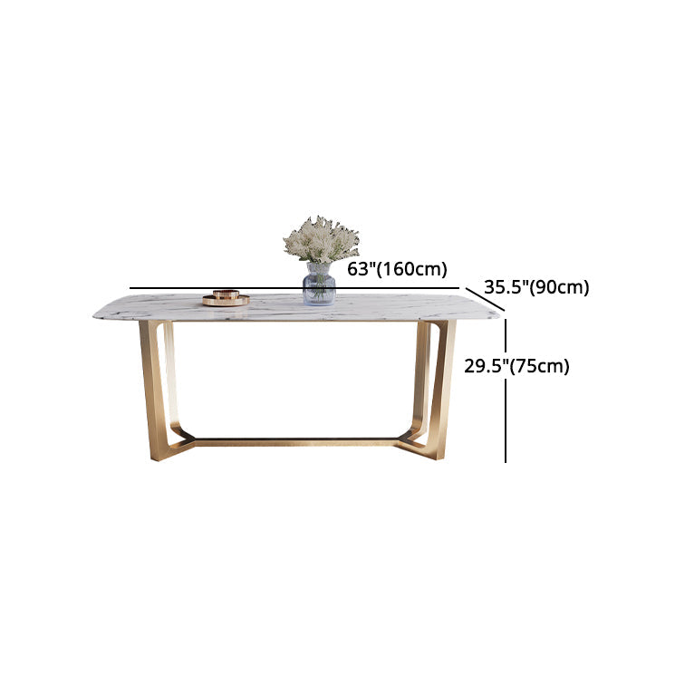 1/2/5/6 Pcs Dining Room Table and Chair Set Sintered Stone Dining Room Set Clearhalo 'Dining Room Sets' 'Dining Tables & Seating' 'dining_room_set' 'furn' 'furn_dining_room_set' 'Furniture' 'furniture_dining_room_set' 'Kitchen & Dining Furniture' 5018691