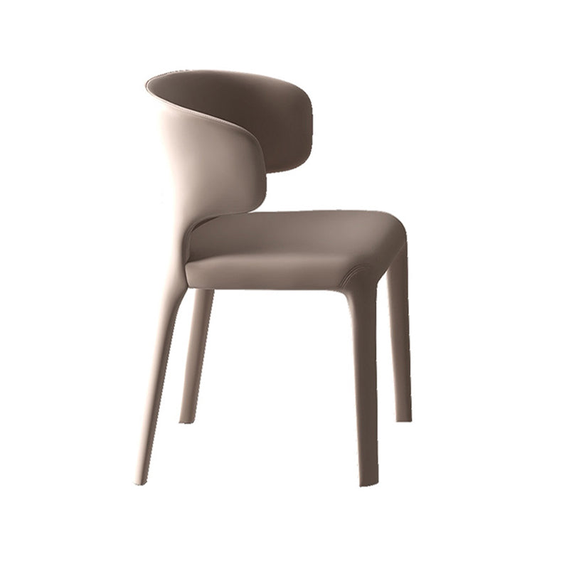 Designer Style Sintered Stone Dining Set 1/4/5/7 Pieces Dining Table with Chairs 1 Beige Chair Clearhalo 'Dining Room Sets' 'Dining Tables & Seating' 'dining_room_set' 'furn' 'furn_dining_room_set' 'Furniture' 'furniture_dining_room_set' 'Kitchen & Dining Furniture' 5018701